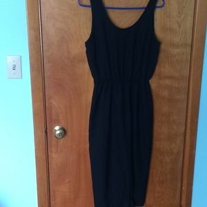Simple black vintage dress